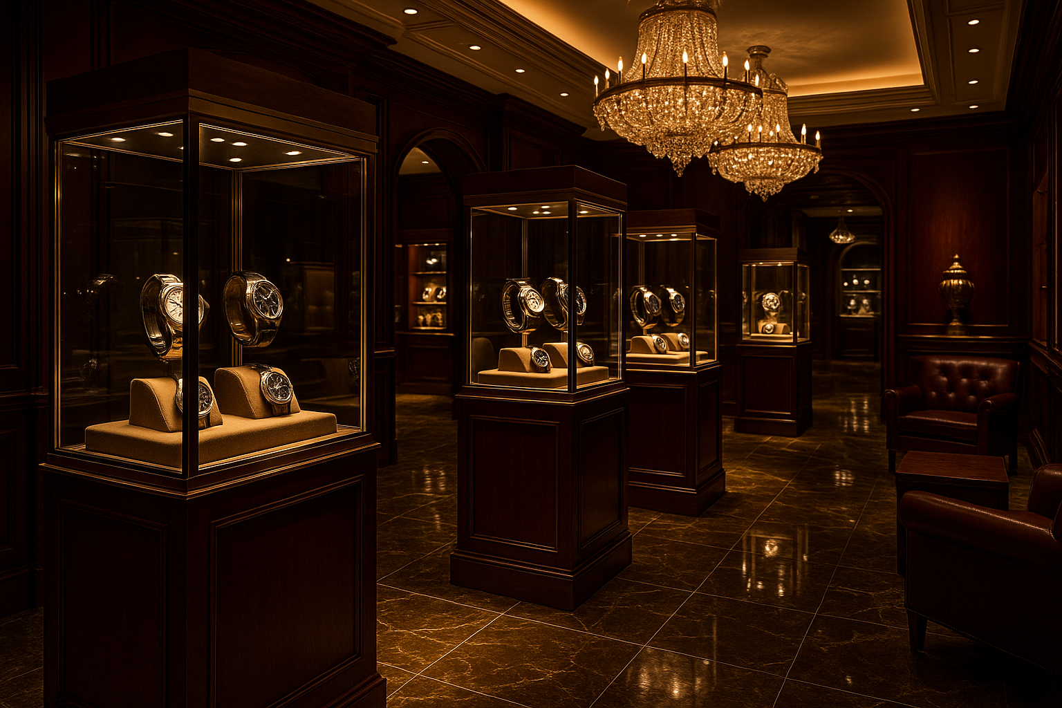 create an image for a luxury watch store i want it have a sense of wealth  and add (www.timeismoneyco.za) into the image in a font that will best suit the image and attract customers

